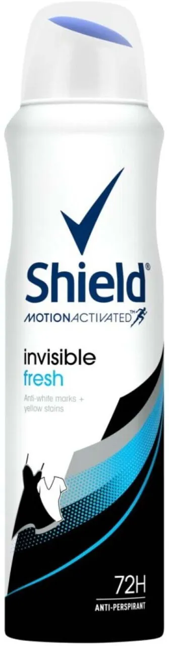 Shield Motion Activated Invisible Fresh Deodorant Spray  -  For Women