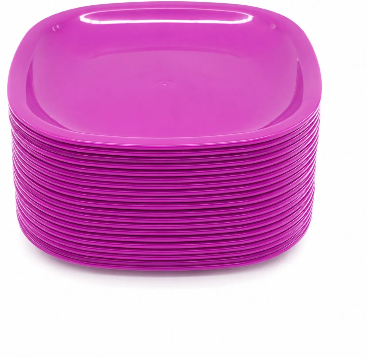 Och Aye 50PCS PLASTIC PLATE Pack of 50 Plastic Plastic plates Dinner Set