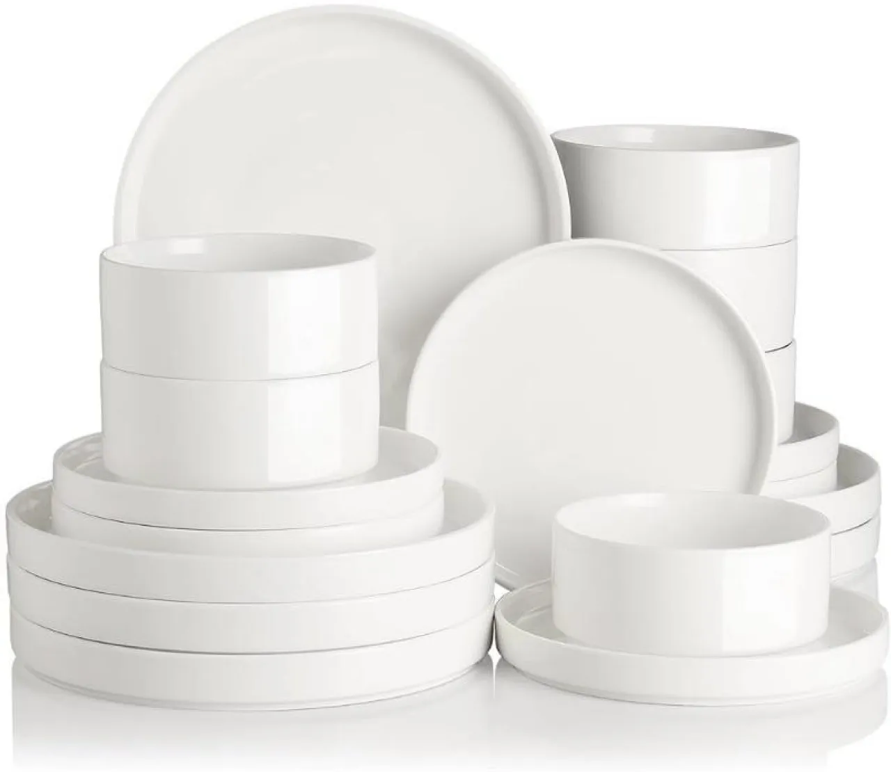 MS M 18 PIECE DINNERSET Pack of 18 Porcelain 2277 Dinner Set