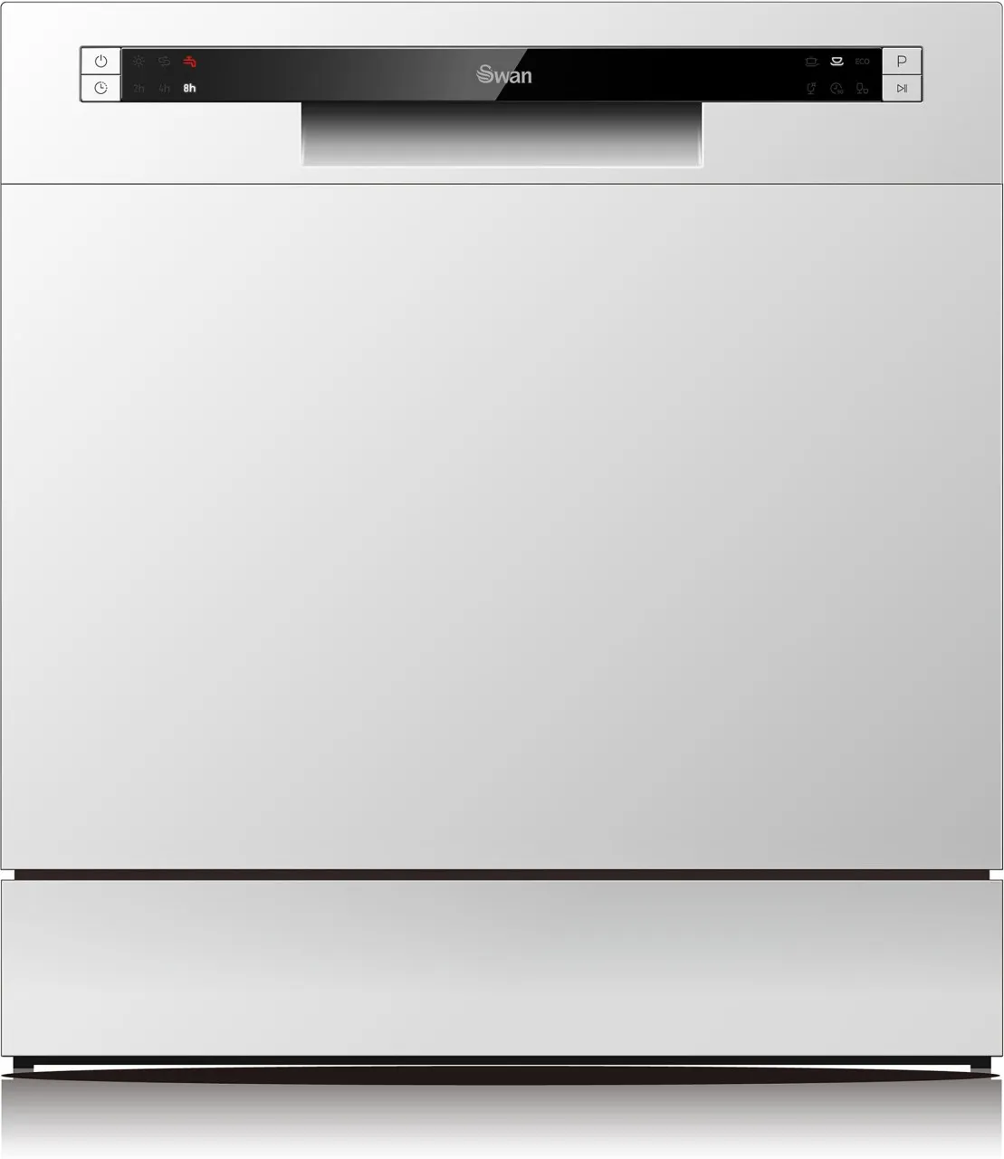 Swan 8 Place Settings Countertop Dishwasher SDW8W (White)