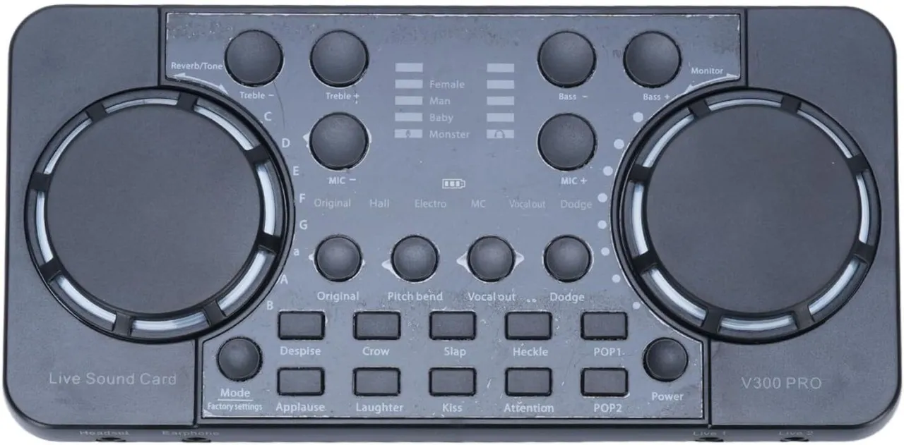 Milky Way Live Sound Card Mixer Bluetooth 4.0 Noise Reduction Live Broadcast Sound Card for Phone P…