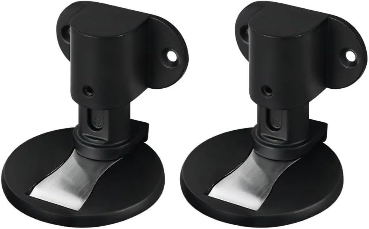WEIWEISTORE Door Stopper,2 PCS 16mm Adjustable Height Range Door Bottom Catch Magnetic with Screws …