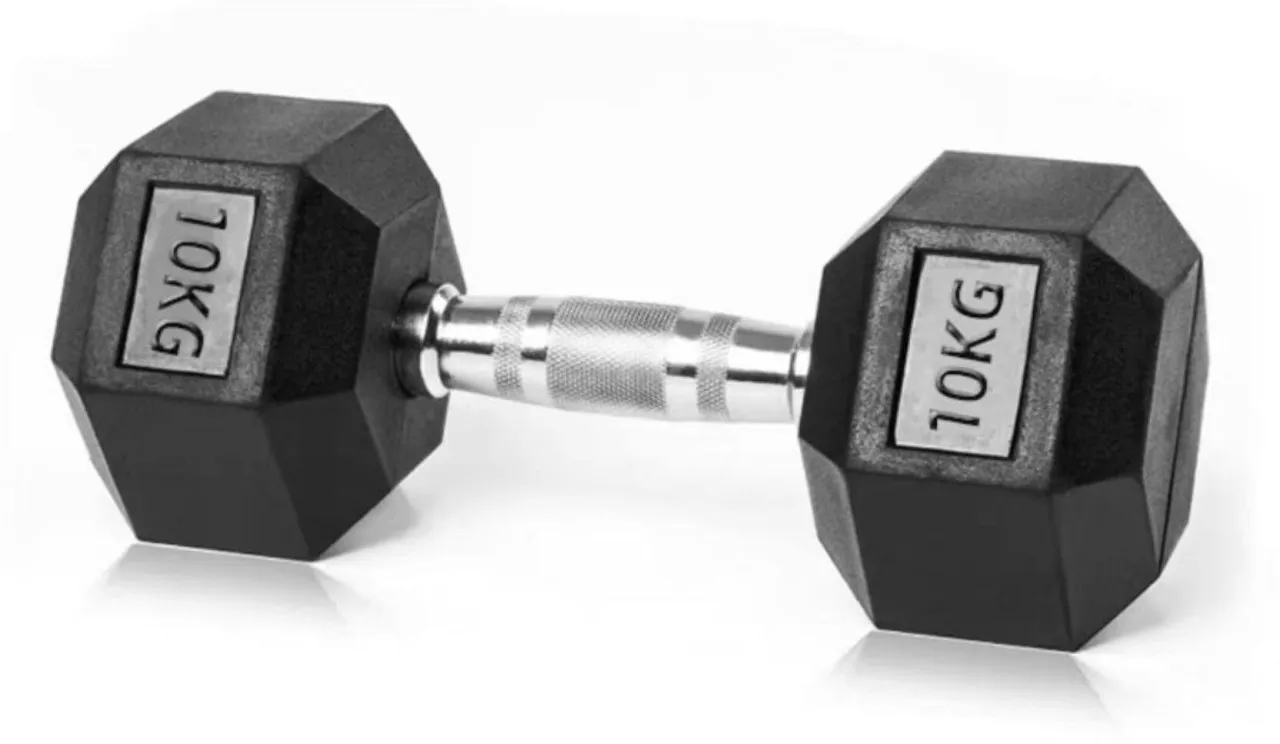 Generic Gym Rubber Coated Hex Dumbbell Hex Dumbbells