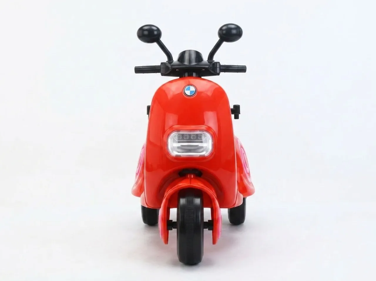 NNE CandySpark Kids Electric Ride-On Motorcycle, Music & LED Light 01 Scooter Ride On