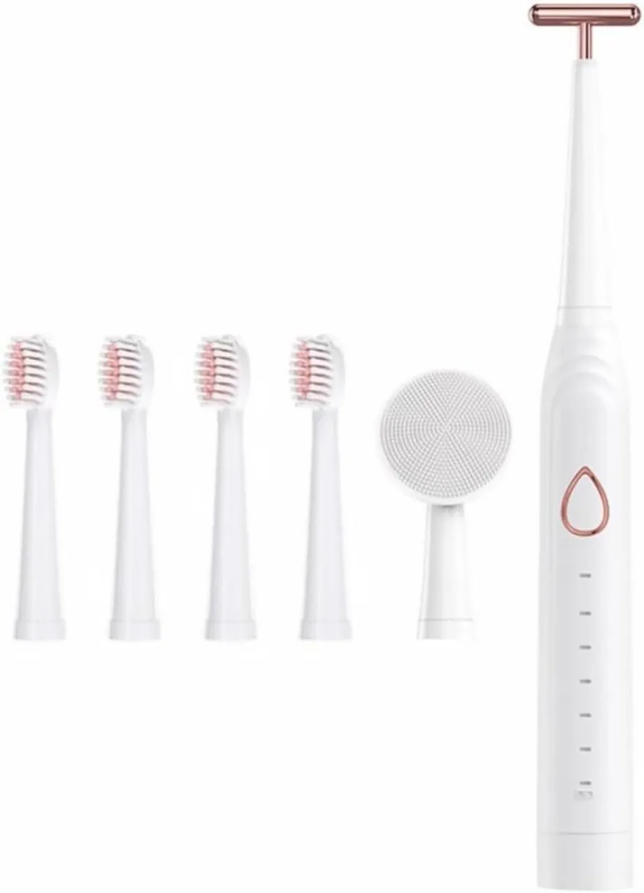 WEIWEISTORE Electric Toothbrush Sonic Cleaner with Ipx7 Waterproof Rating and Abs Material, Recharg…