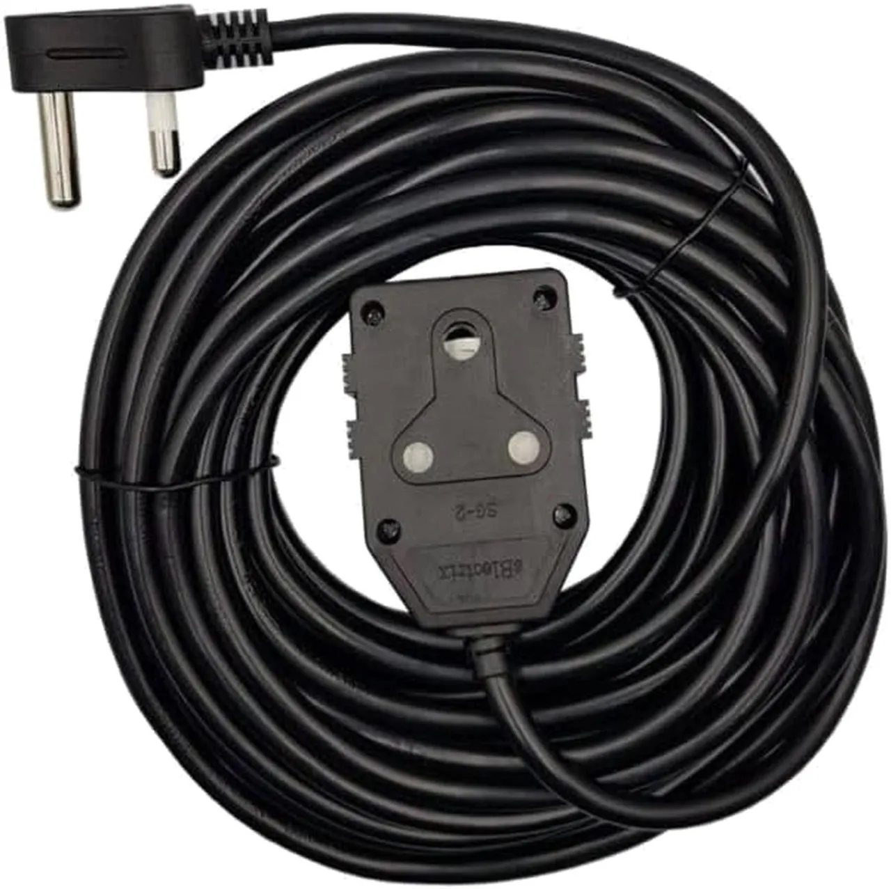 Electrosense 16A 20m Extension cord with Double Coupler Three Pin Plug