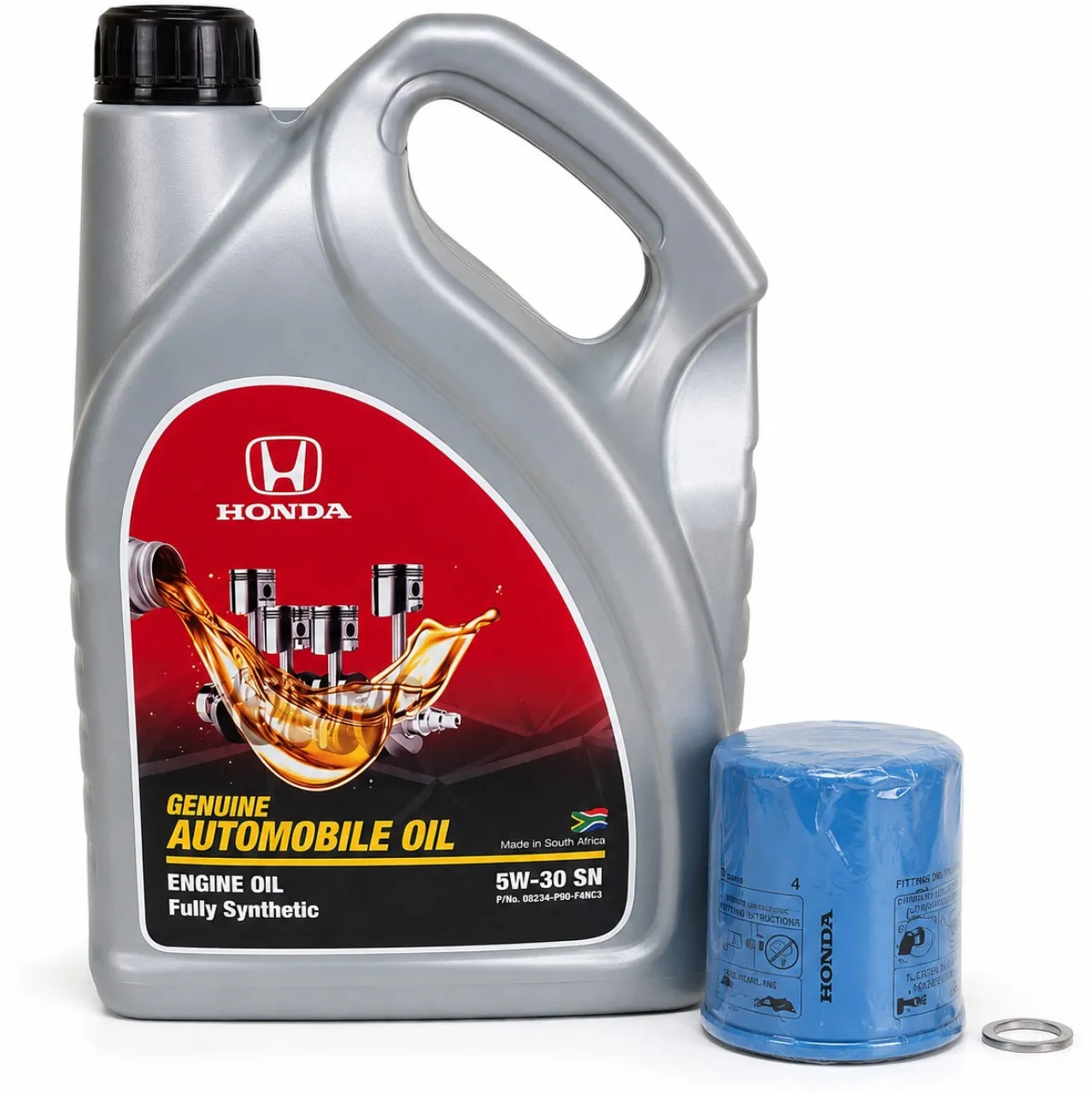 Honda 5W-30 Oil Change Service Kit Engine Oil Additive