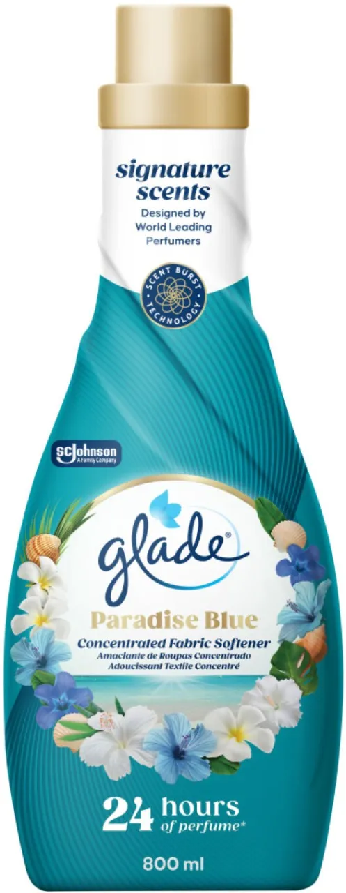 Glade Paradise Blue Fabric Softener