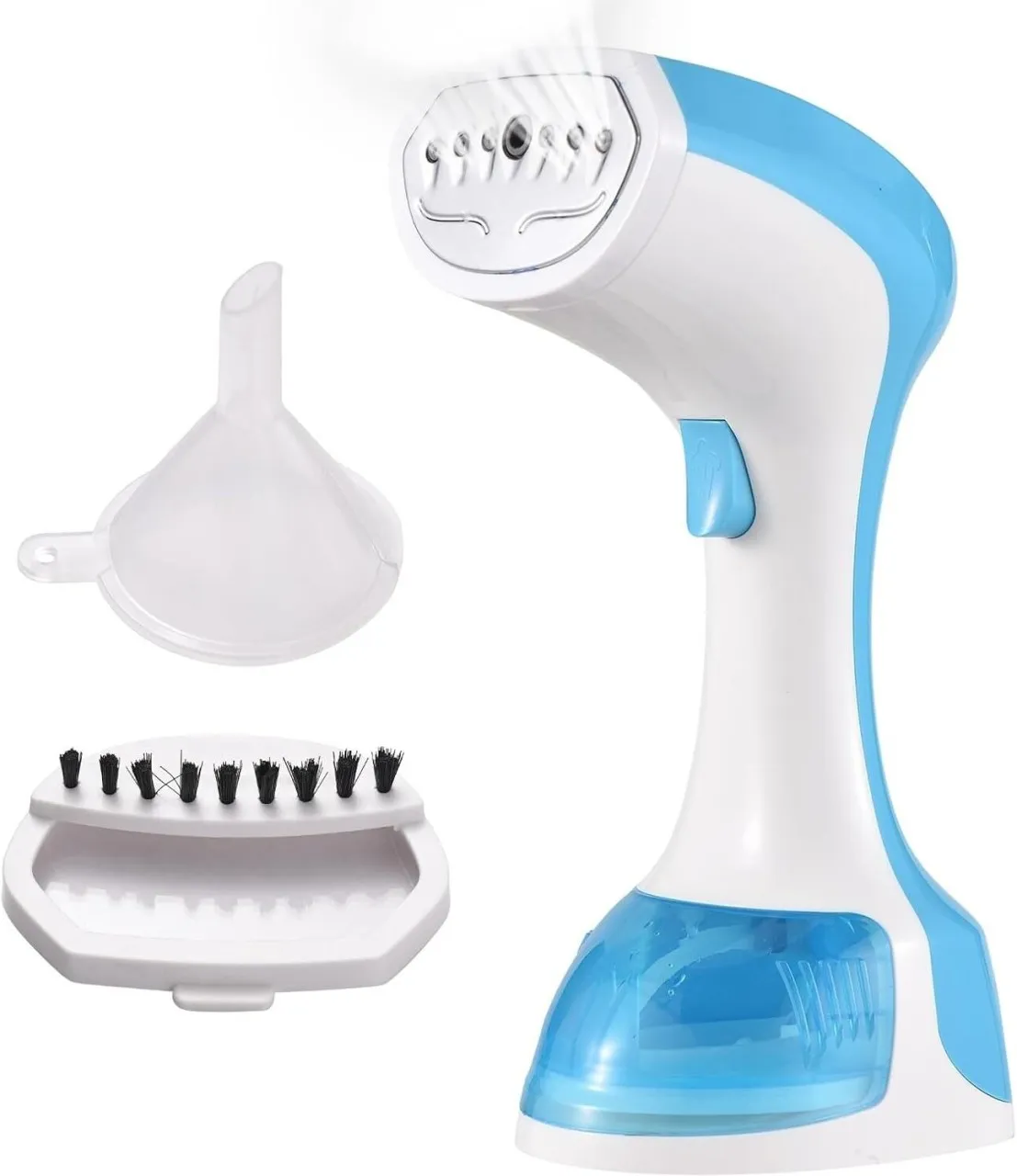 WEIWEISTORE Handheld Garment Steamer Travel Foldable Steam Iron For Clothes 1500W Fast Heat Mini Po…
