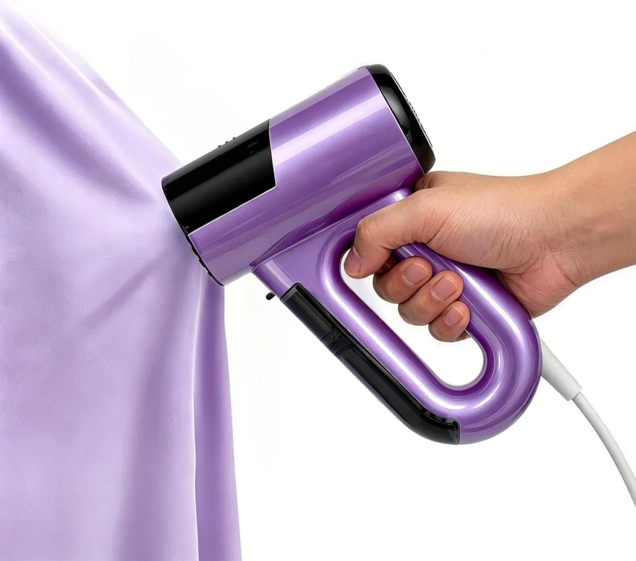WEIWEISTORE Vacuum Steamer for Clothes, 5500Pa Suction Handheld Portable Travel Steamers for Clothe…