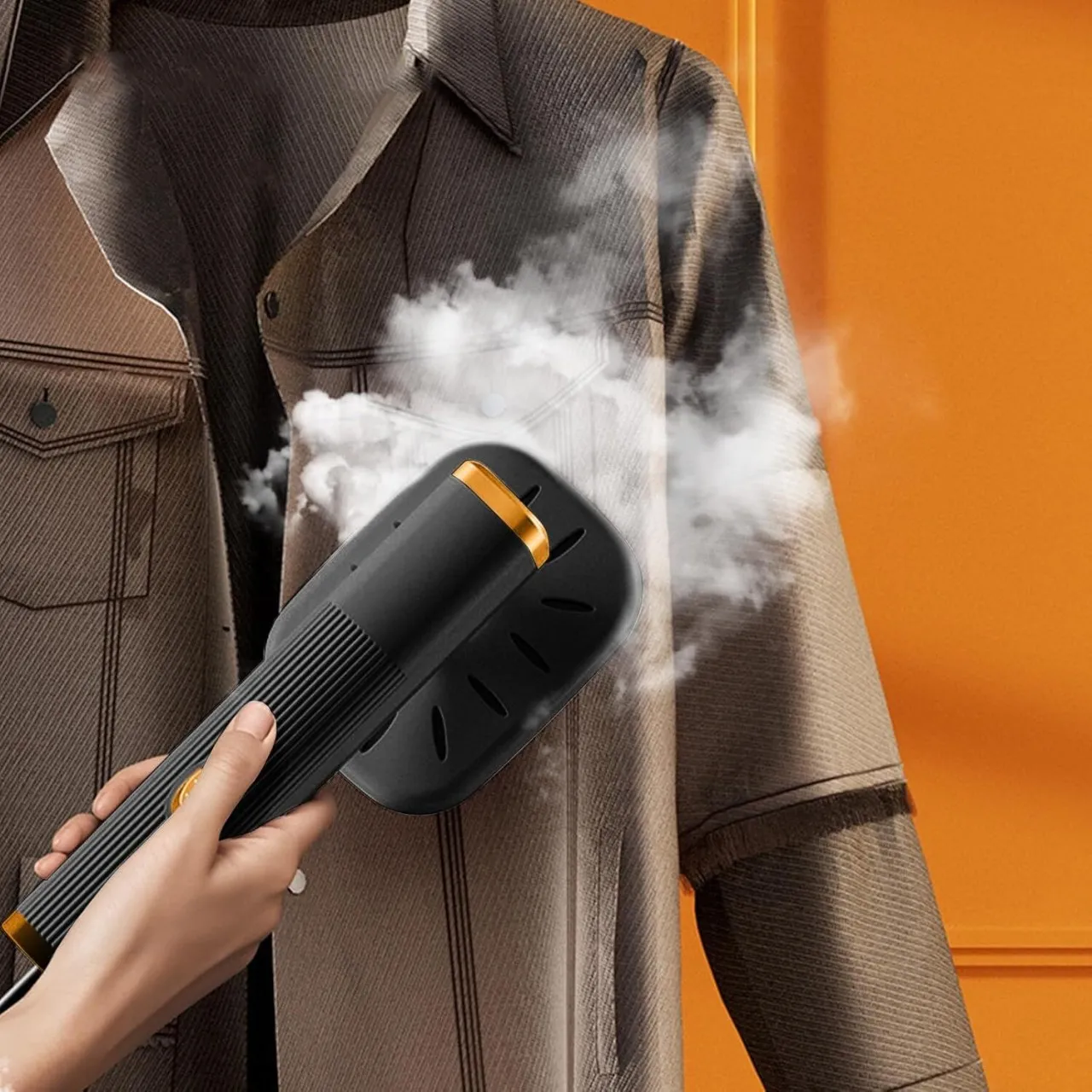 LIUHUI Portable Steamer for Clothes Iron Steamers Handheld Garment Steamer with 20ML Water Tank Dry…