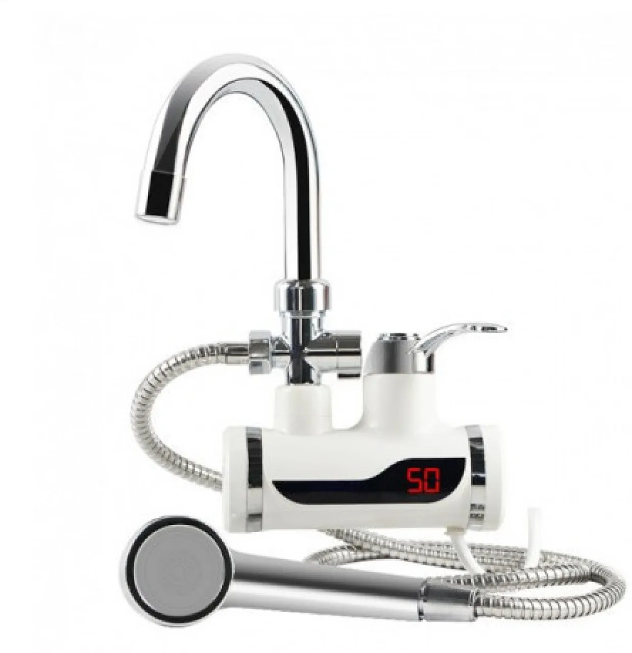 Faucet Instant Electric Heating Water Shower And Sink Tap Faucet