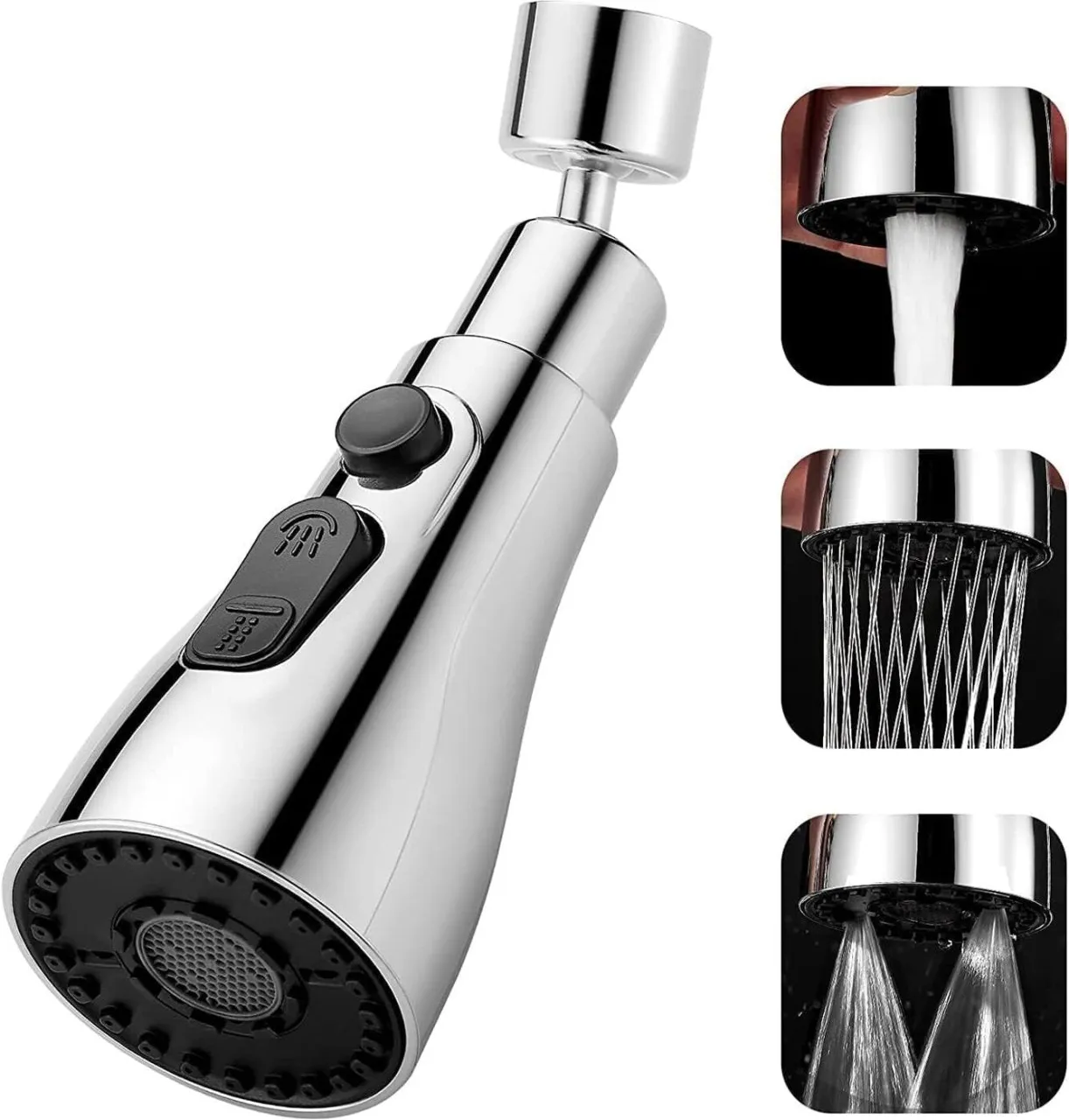 Finevr Tap Extender for Kitchen Sink, Flexible Faucet with Tap Extension for Convenient Use Upgrade…