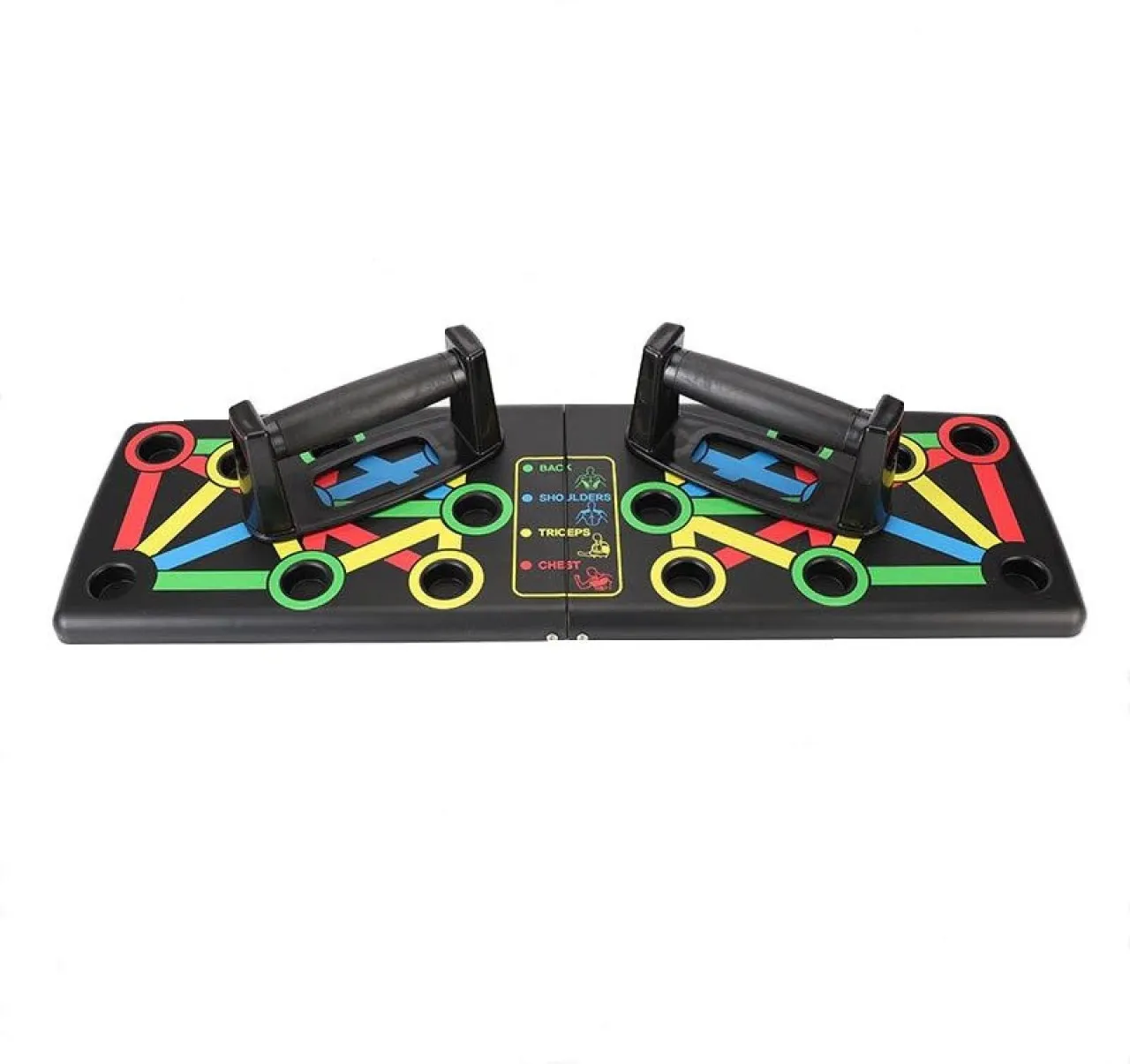 Generic Foldable Push Up Board Roller Board Fitness Balance Board