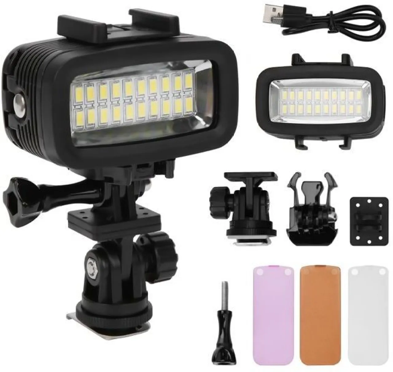 NANSHI 40m Underwater LED - 5500K for Camera Halogen Flash