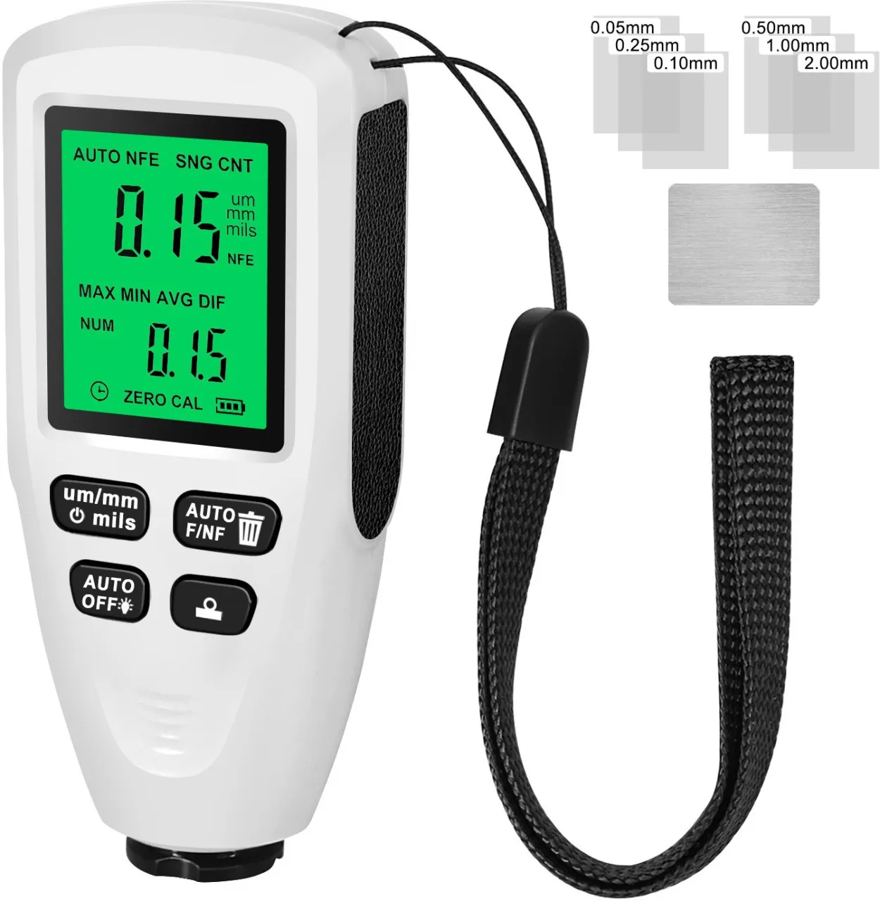 Flycross Coating thickness gauge, paint anti-slip paint film thickness gauge, automotive thickness …