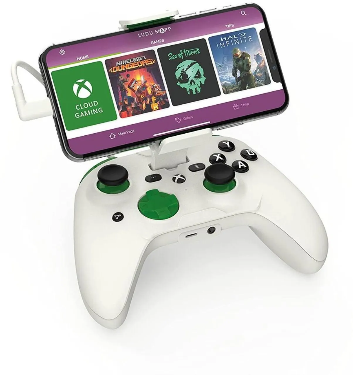 Riot PWR Cloud Gaming Controller Wireless Gamepad