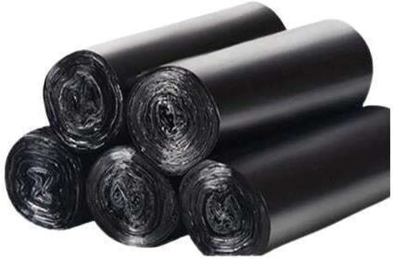 Black Refuse Bags Small 110 L Garbage Bag  Pack of 100