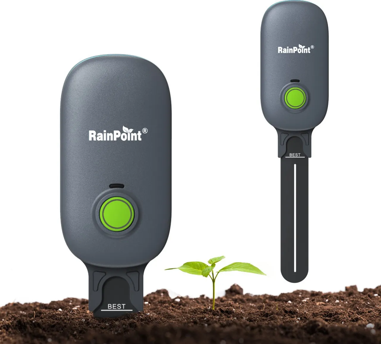 TAOJIANG Bluetooth dual-function soil moisture and air temperature sensor, applied for remote monit…