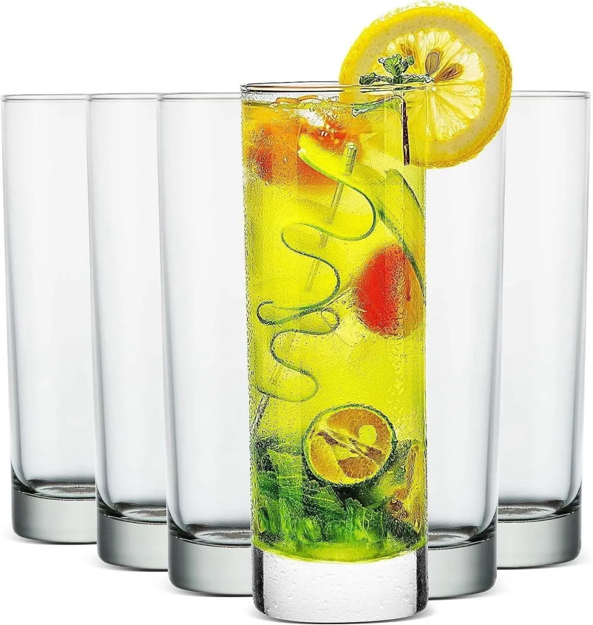 Sunset Drinking Glasses (Pack of 6) ZE211174 Water/Juice  Glass Set