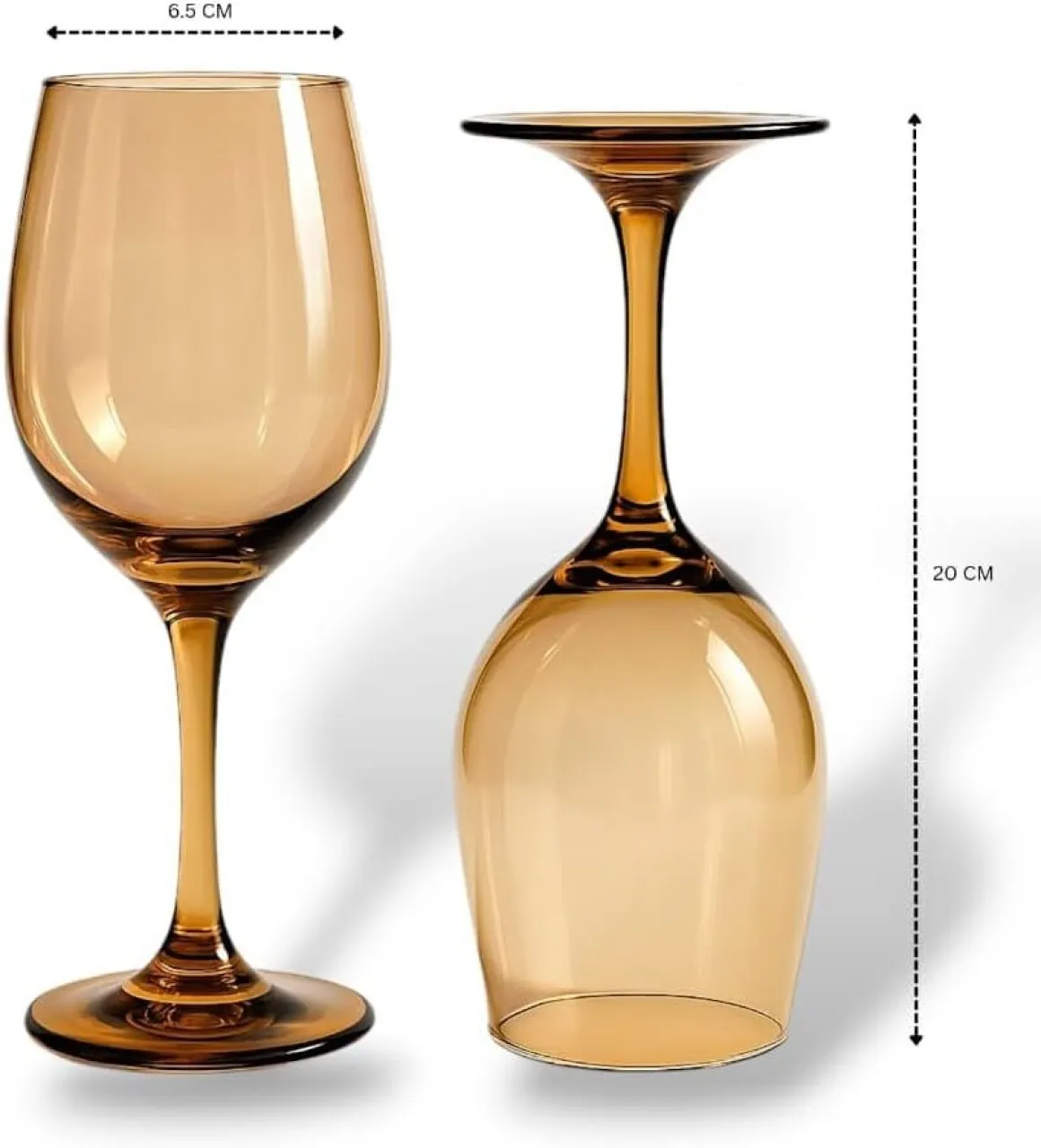 Hero (Pack of 6) Gold Wine Glass Set Wine  Glass