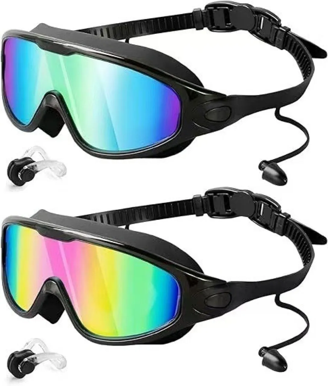 marevic High-definition large-frame swimming goggles, swimming supplies, outdoor children's swimmin…