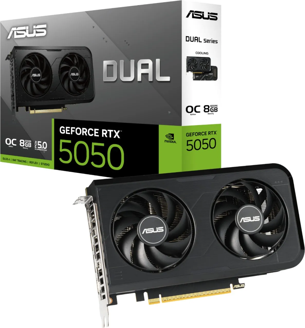 Asus NVIDIA GeForce RTX 5050 OC Edition GDDR6 Graphics Card