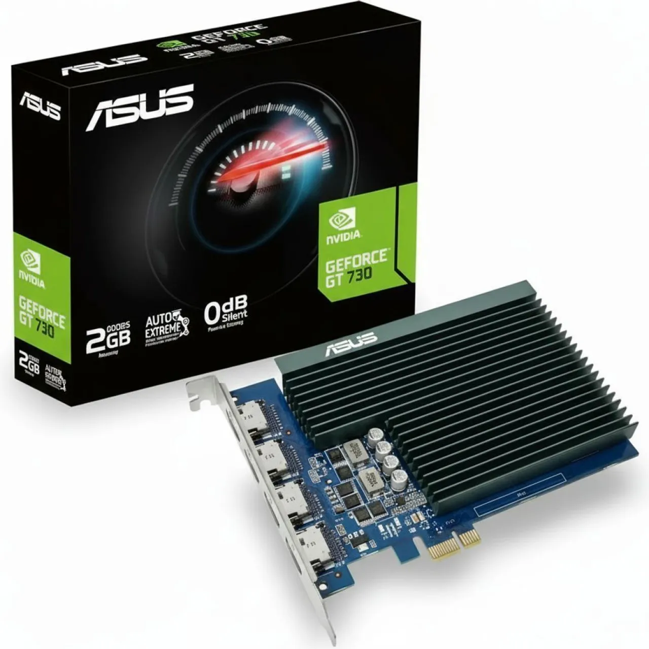 ASUS NVIDIA GeForce GT 730 2GB Low-Profile Graphics Card GDDR5 Graphics Card