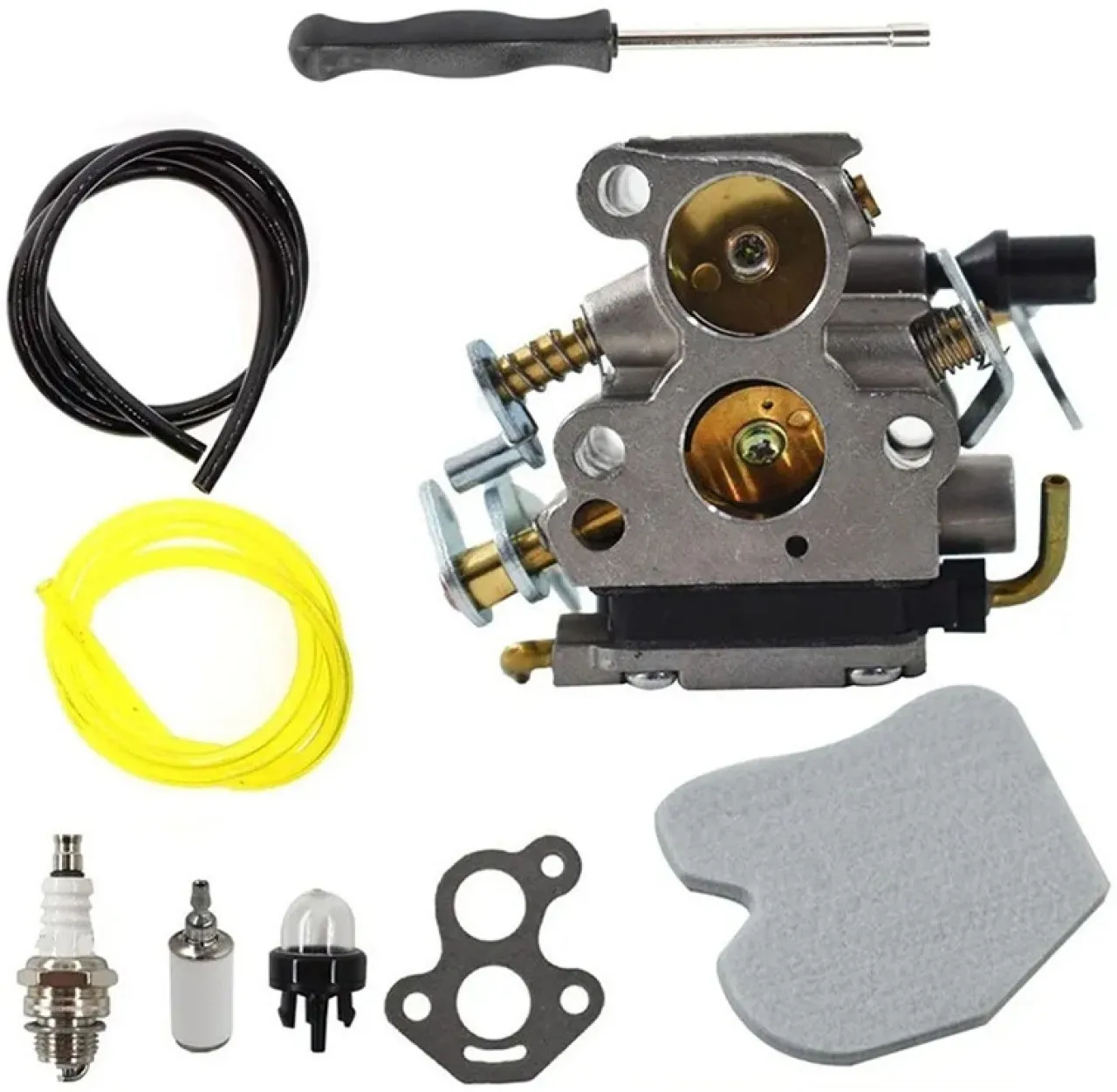 XueyueKJ Husqvarna 235 236E 240E Zama C1T-W33 carburetor CS2234 GZ380 chainsaw Corded & Cordless Gr…
