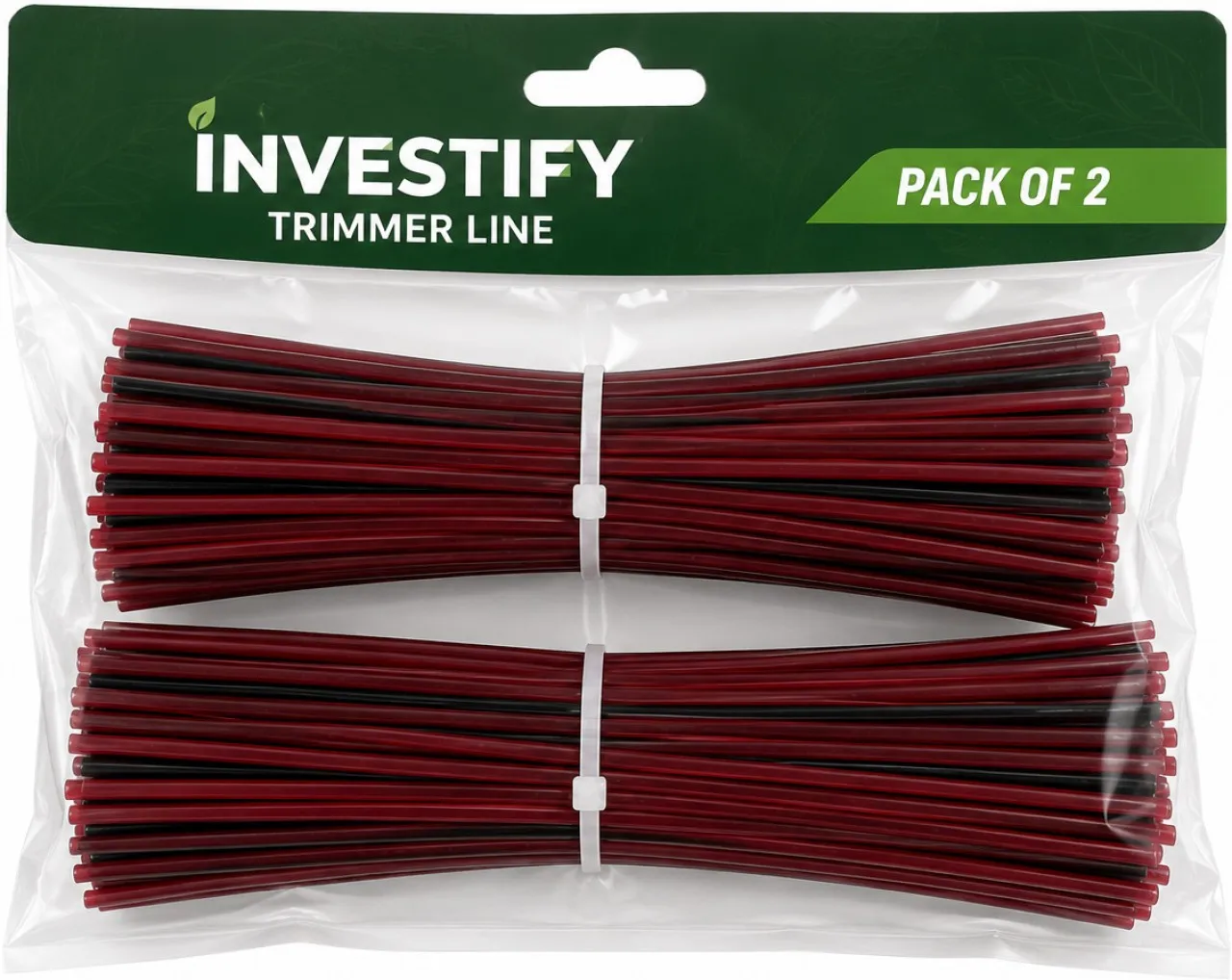 Investify TRIMMER LINE 3.5MMX22CM 100 PIECES Corded & Cordless Grass Trimmer