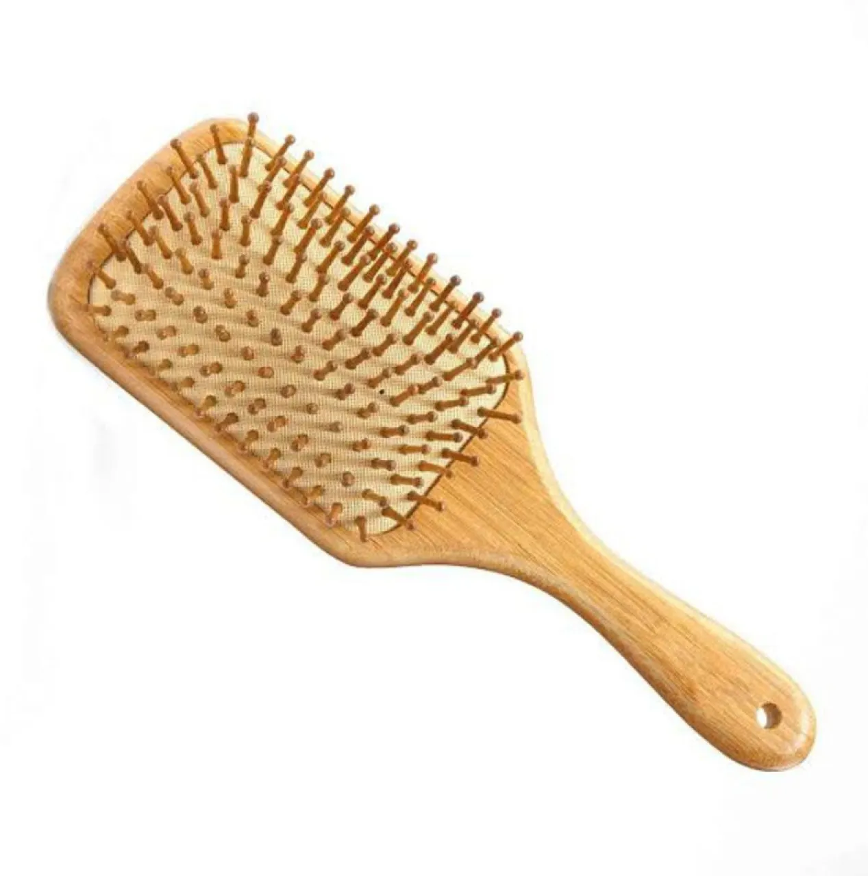 No brand Wooden Paddle Brush Hair Brush