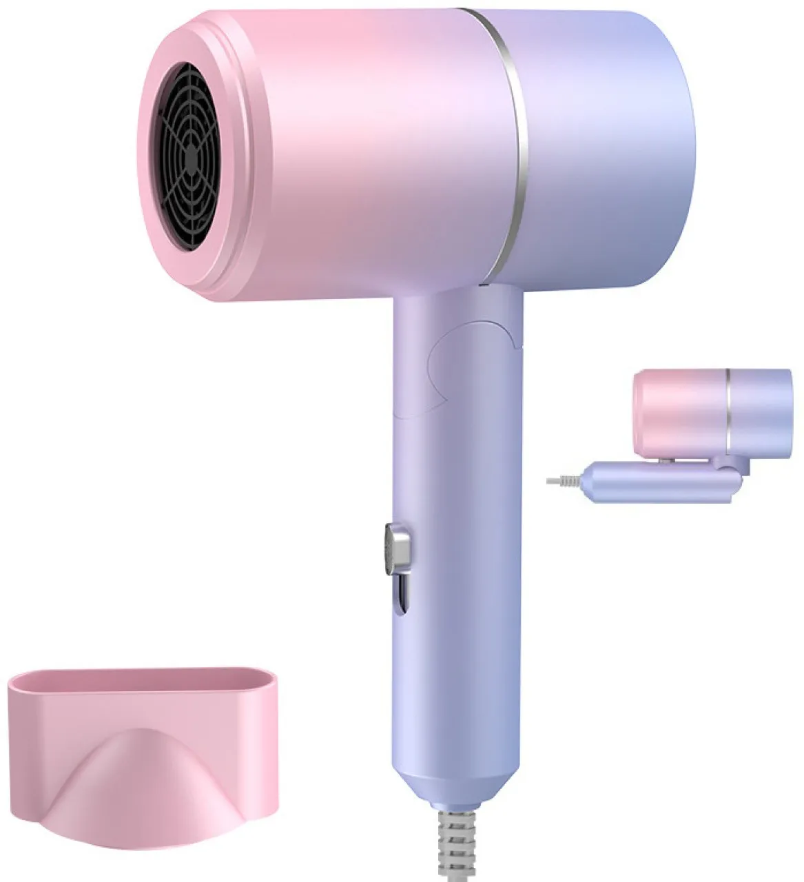 Granty Professional hair dryer with powerful AC motor. Quick drying. Hair Dryer