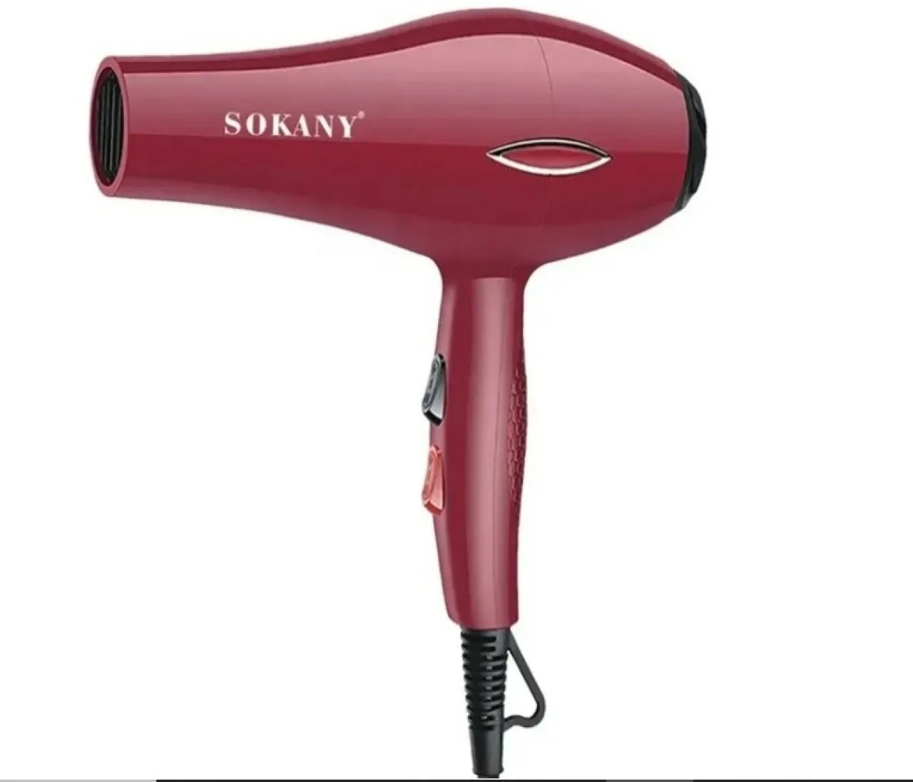 SOKANY Hair dryer with diffuser 2600W Red Hair Dryer