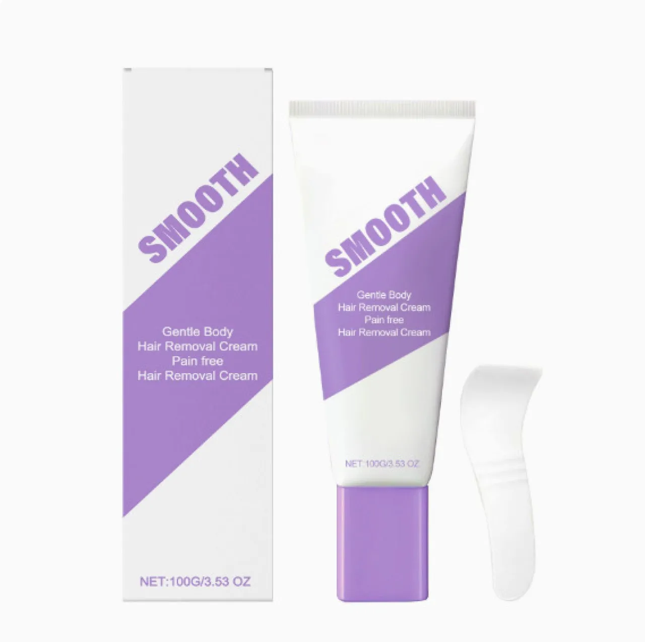 SMOOTH Mild Hair Removal Cream Hydrating, Nourishing Skin Care, Delicate Moisturizing, Daily Body C…