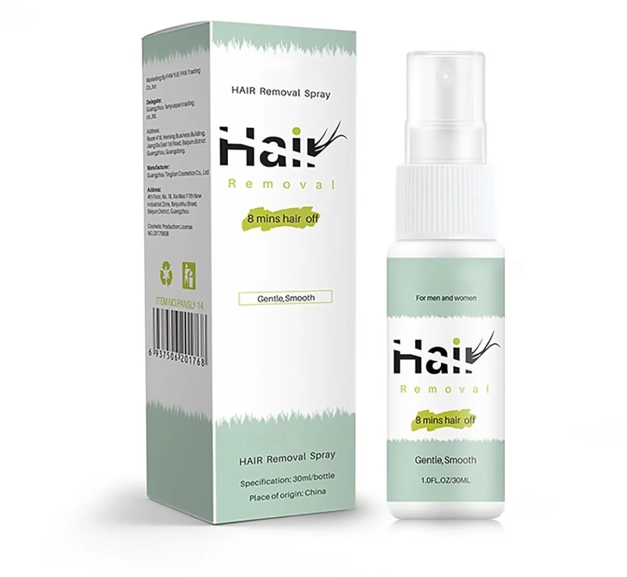 SHIJIN Hair Removal Spray，Painless Permanent Hair Removal Inhibitor Spray for Hands, Legs, Underarm…