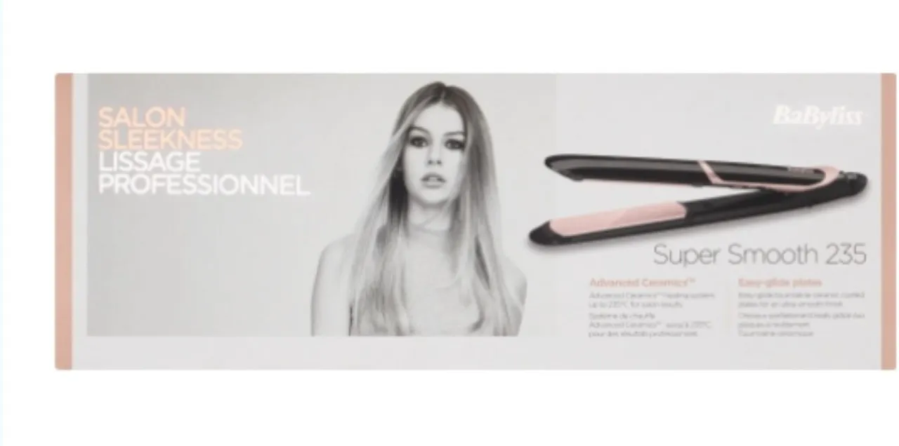 BaByliss Super Smooth 235 Hair Straightener