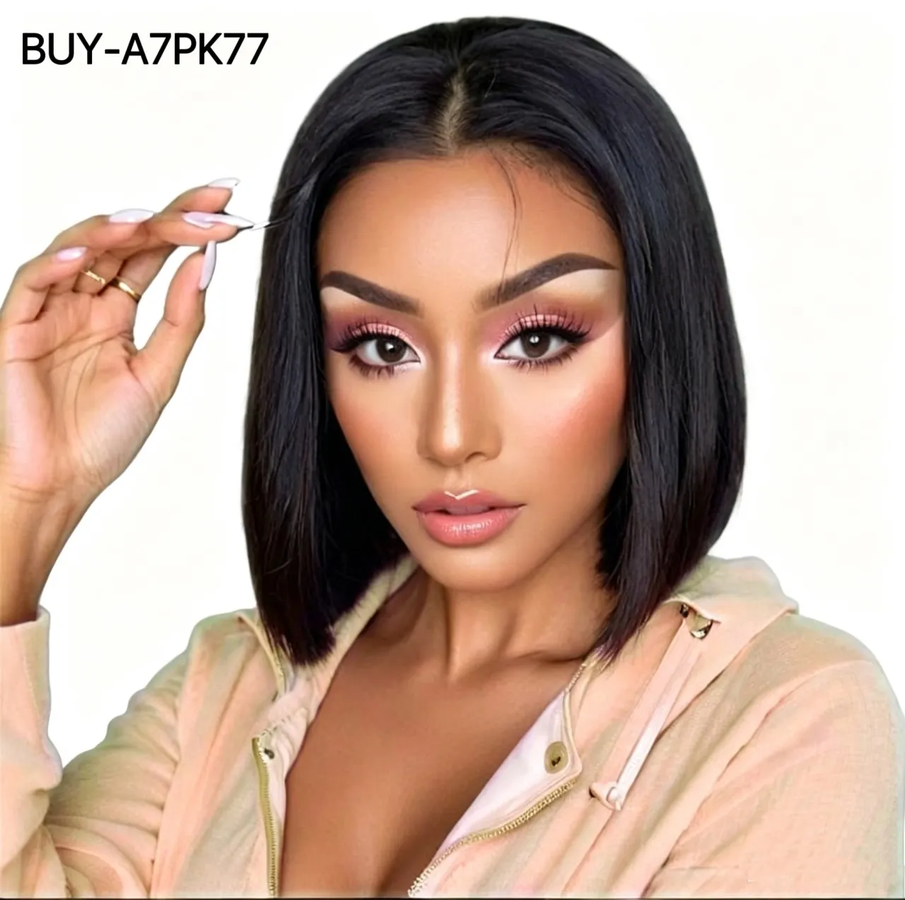 BUY-A7PK77 Short Hair Wig