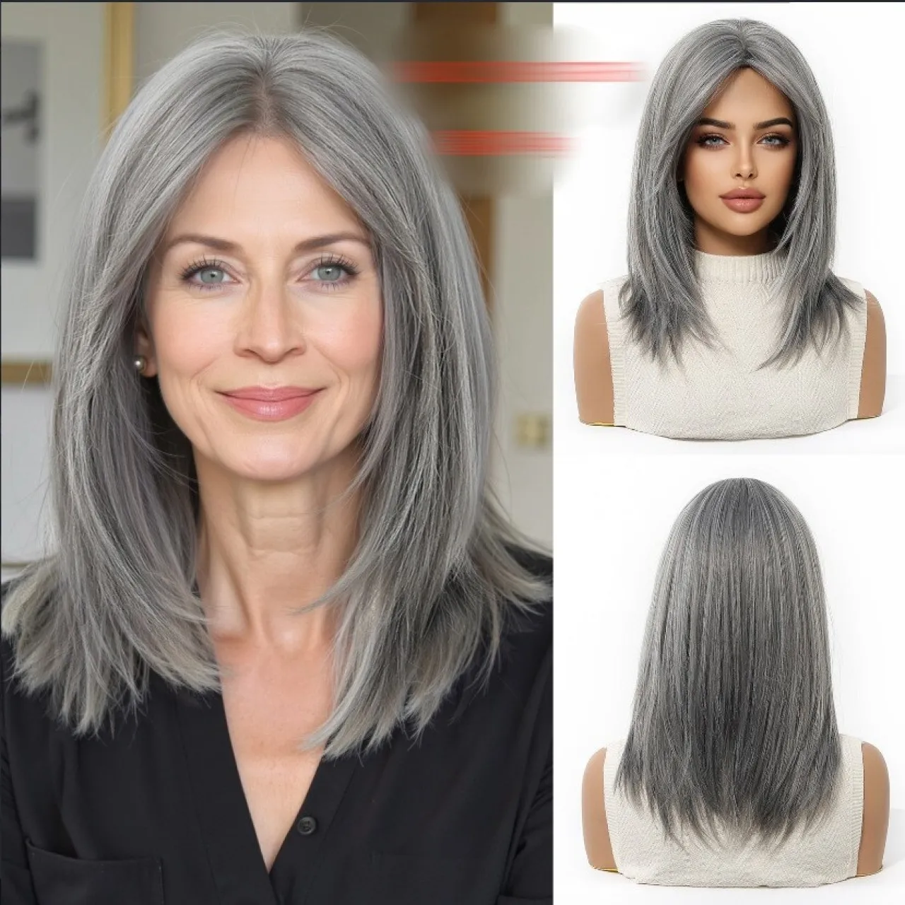FHLY Medium Hair Wig
