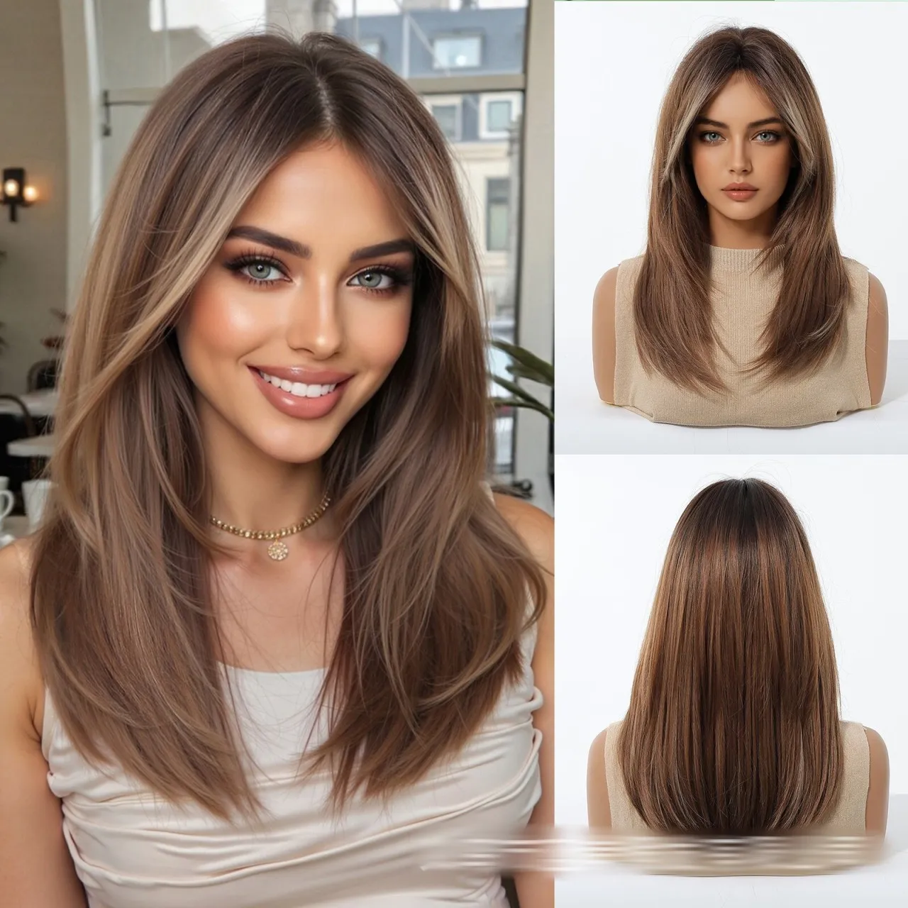 FHLY Medium Hair Wig