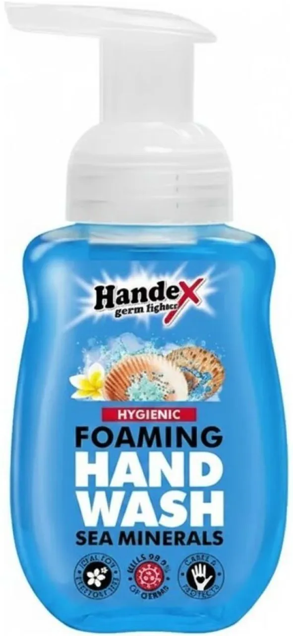 Handex Foaming Hand Wash 250ml Sea Mineral Scent Hand Wash Pump Dispenser For  Men & Women