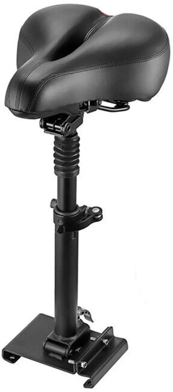 LocateLuxe Foldable Electric Scooter Seat Adjustable Skateboard Saddle For M365 AZ Handle Bar