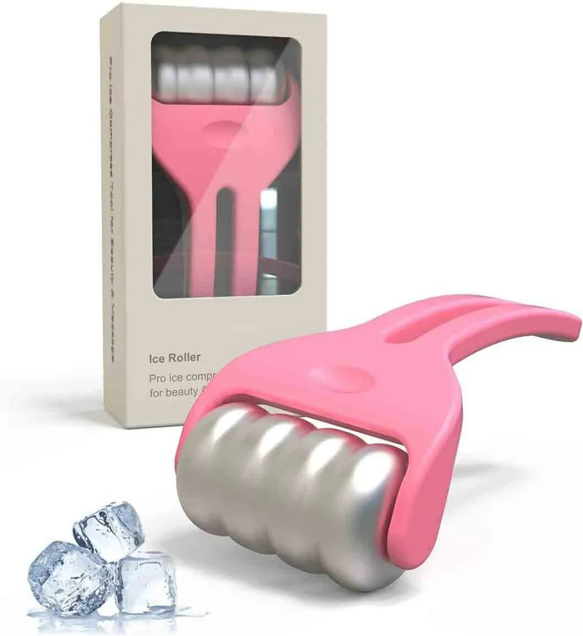 Zuosheng Ice Roller for Face | SPA-Grade Alloy Cold & Hot Therapy Roller Reduces Puffiness, Wrinkle…