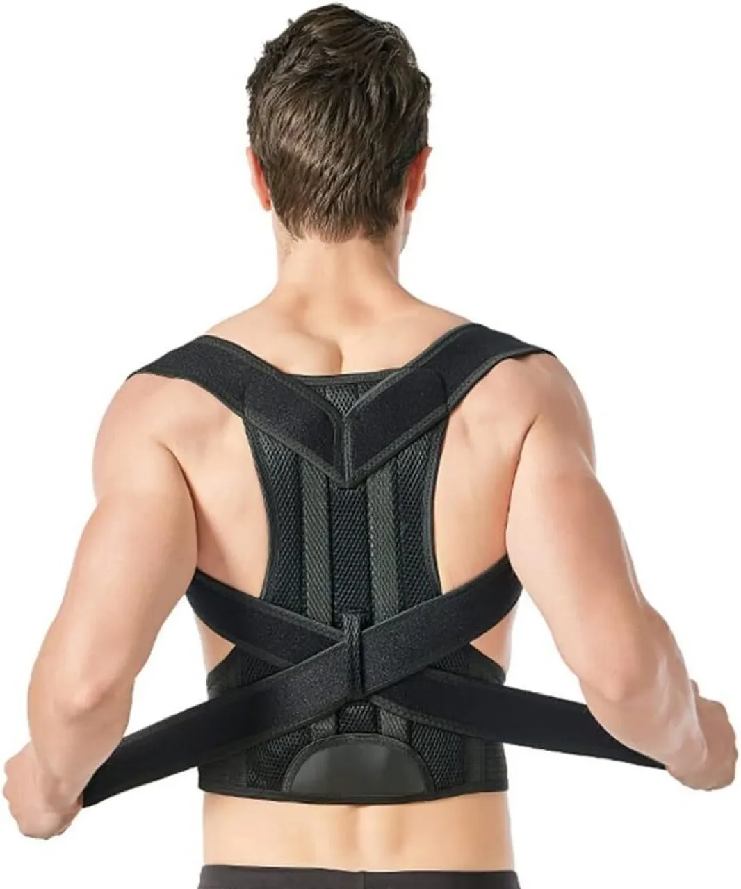STTA MA Prevent Humpack Myopia Sitting Posture Correction Belt for Men Women Child Teen Breathable …