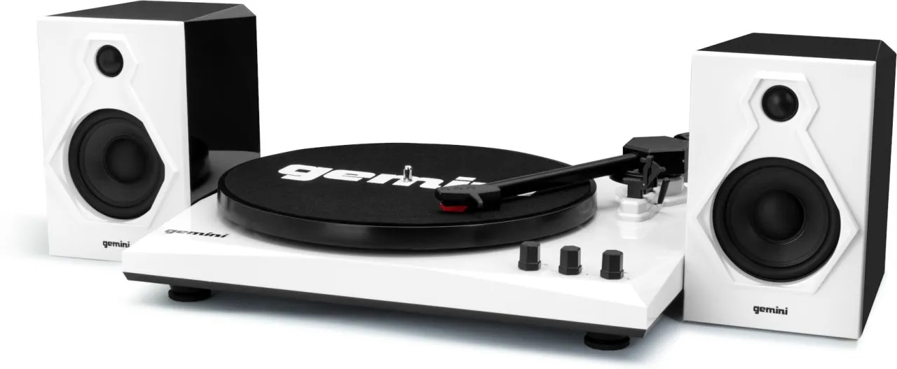 Gemini TT 900 Turntable with 2 x 50W speakers Mini Hi-Fi System