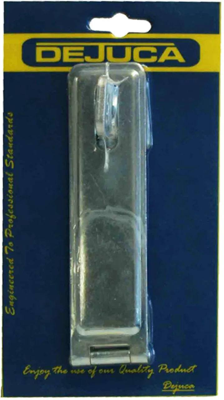 Dejuca Hasp And Staple - H/d - Galv - 150mm - 1/Card Pivot Hinge