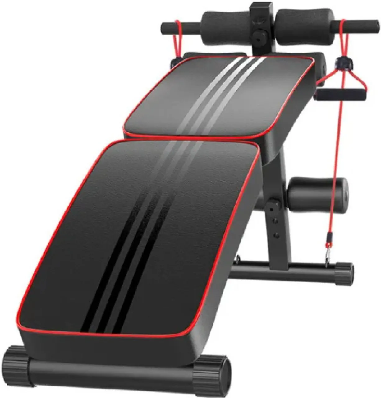 GL Foldable Multifunctional Adjustable Sit-Up Bench & Supine Board Home Gym Combo