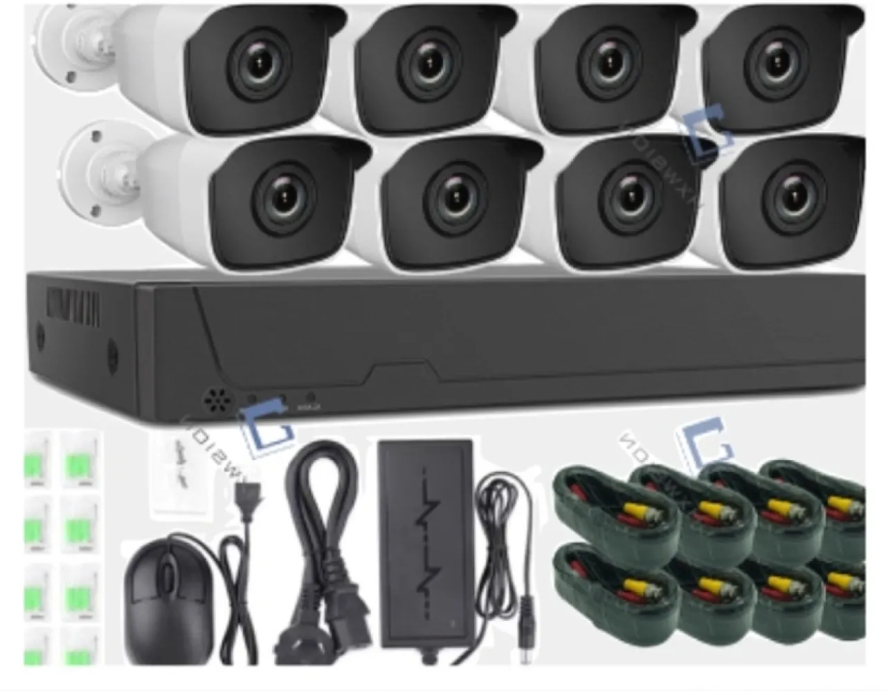 Generic HD Indoor Security Camera with Night Vision and Wi-Fi Connectivity