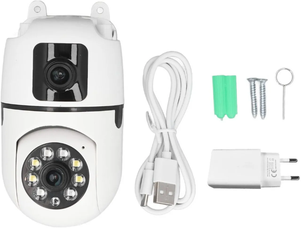 GL 1920 x 1080 Indoor Security Camera with Night Vision and Wi-Fi Connectivity