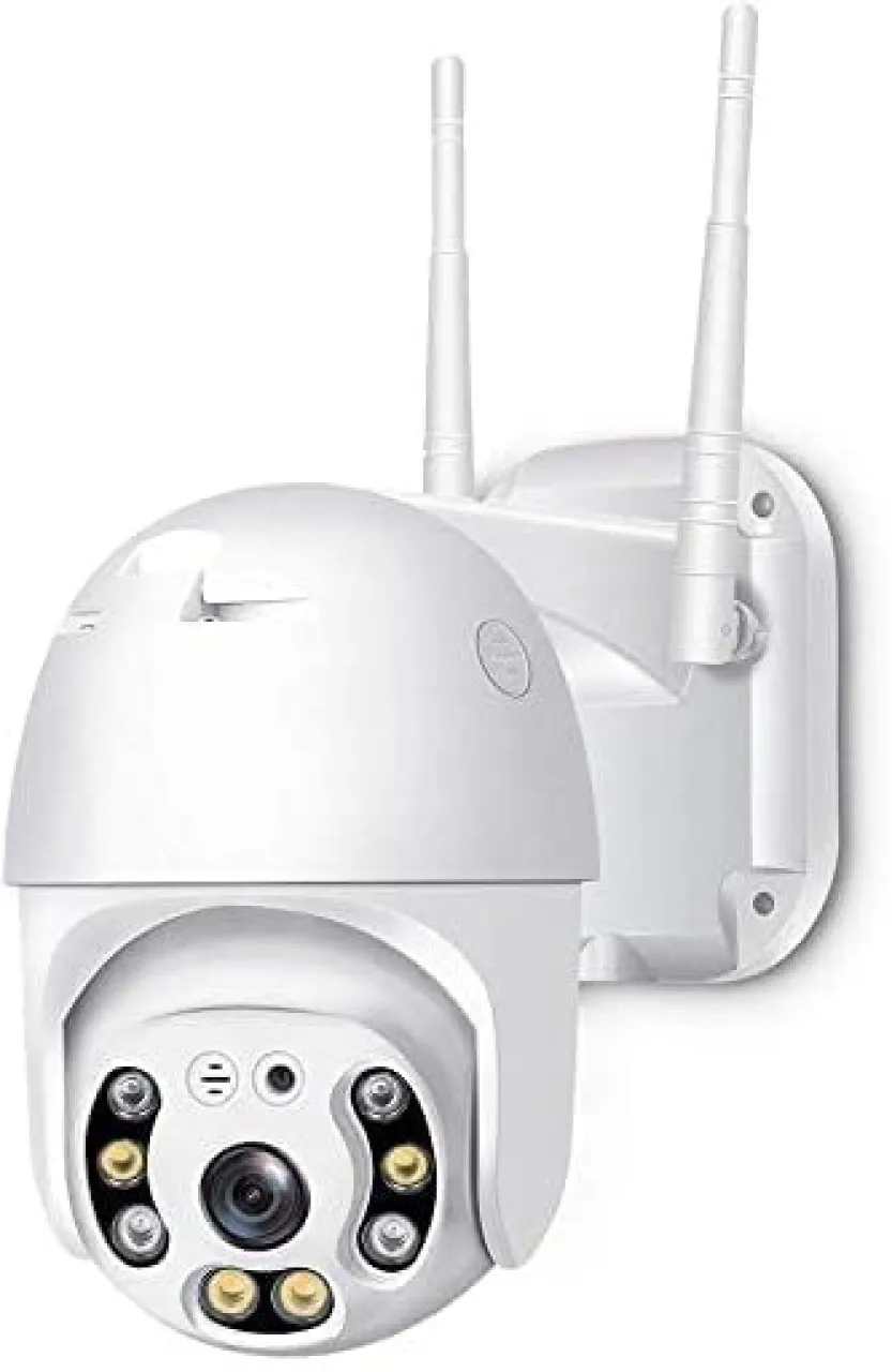 Simply More 1080 Indoor & Outdoor Security Camera with Night Vision and Wi-Fi Connectivity