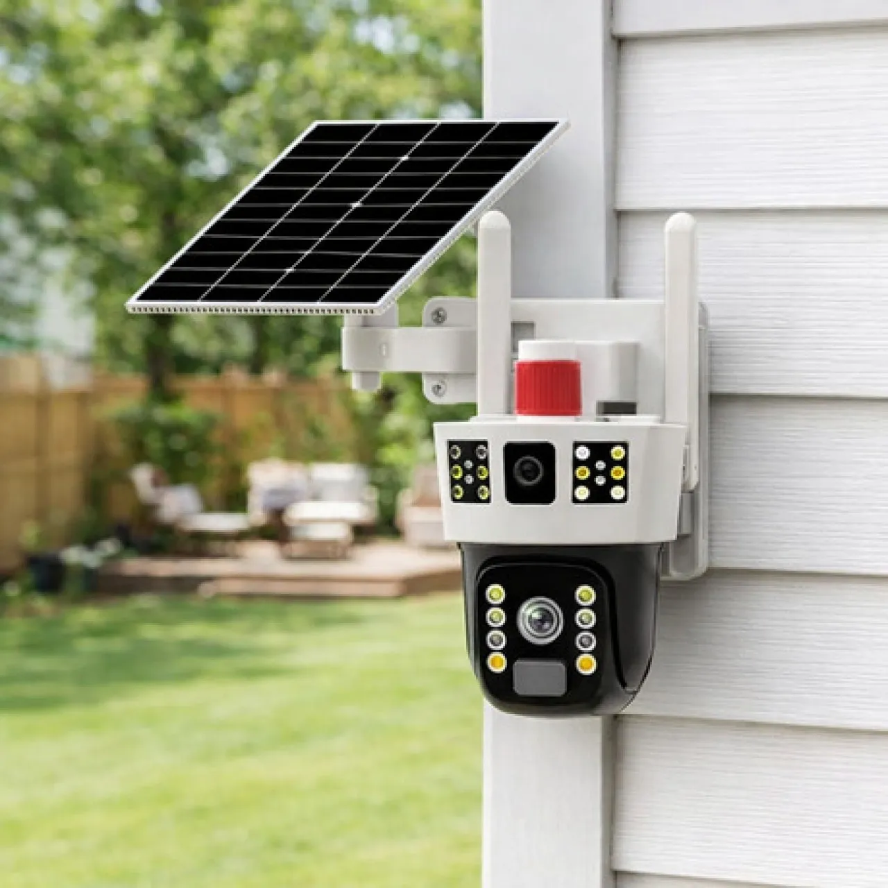 Zzztrade 1080p HD Indoor & Outdoor Security Camera with Night Vision and IP Connectivity
